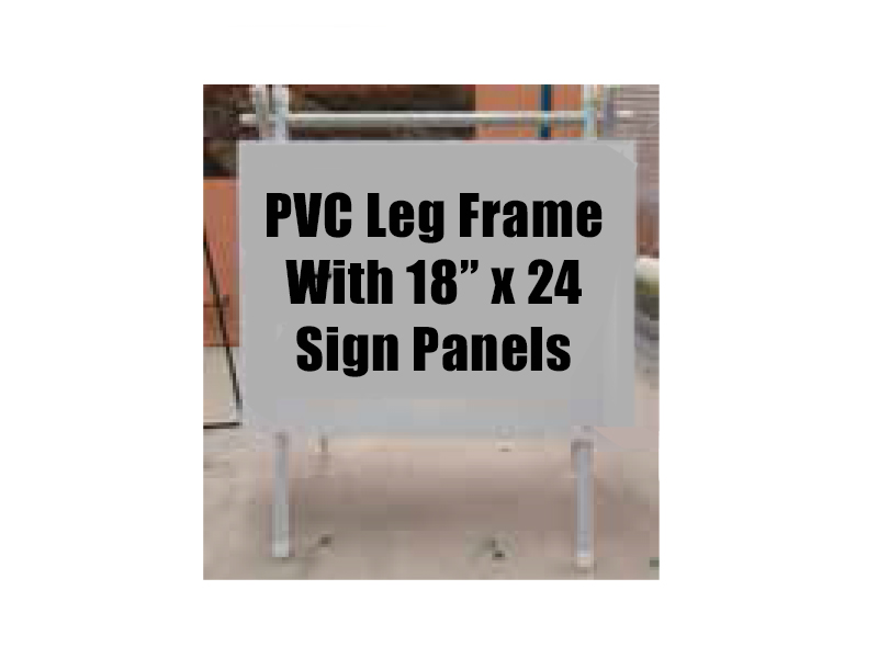 Metal, Steel, PVC, Plastic AFrames Paradise Signs Newcastle, CA