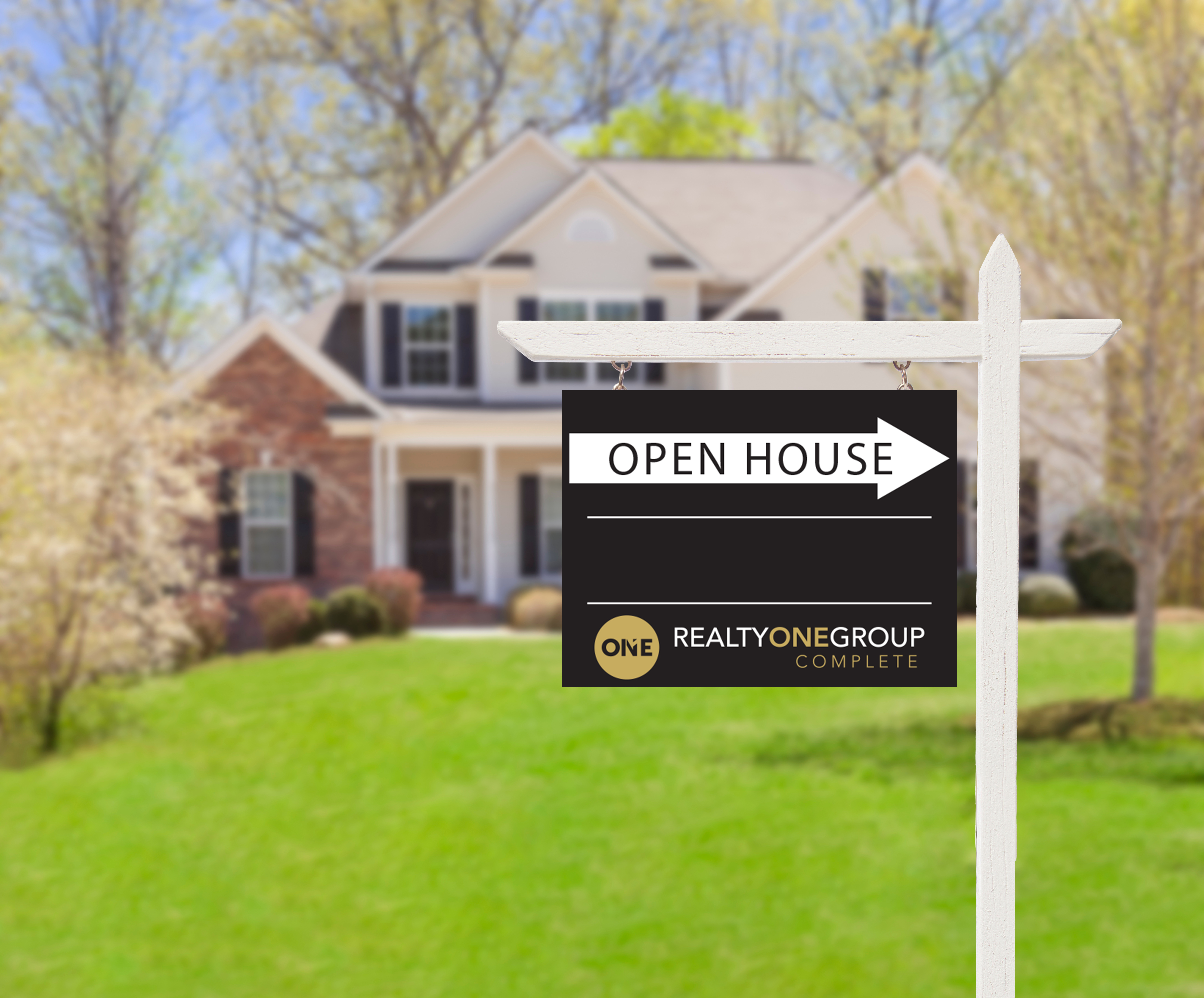 Realty ONE Group Open House Sign